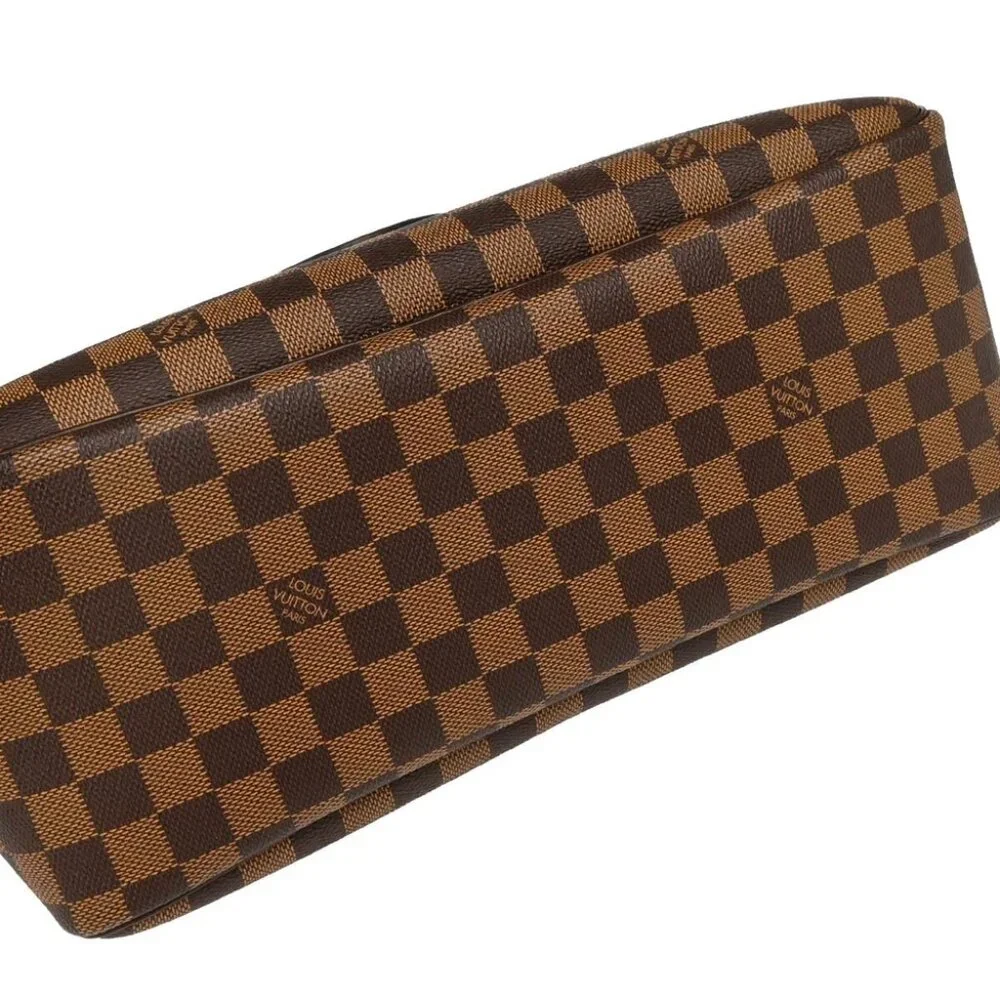 Louis Vuitton Damier Deauville Bowling Vanity Handbag